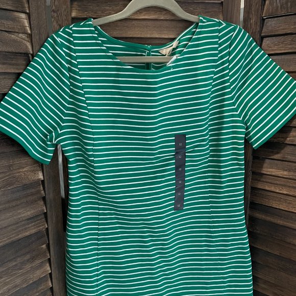 Banana Republic - Green and white striped shirt - Picture 3 of 3
